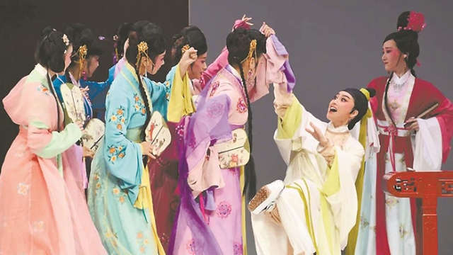 福建芳華越劇院復排“最美越劇”《柳永》
